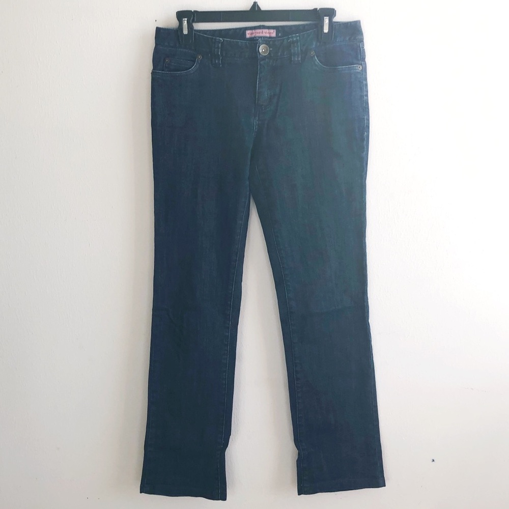 Vineyard Vines Jeans Straight Leg Sz 4 GUC